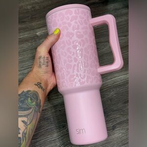 Simple Modern Pink Cheetah